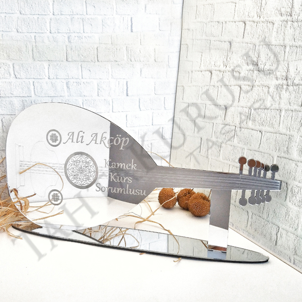 Pleksi ayna Masaüstü İsimlik 3 Ud